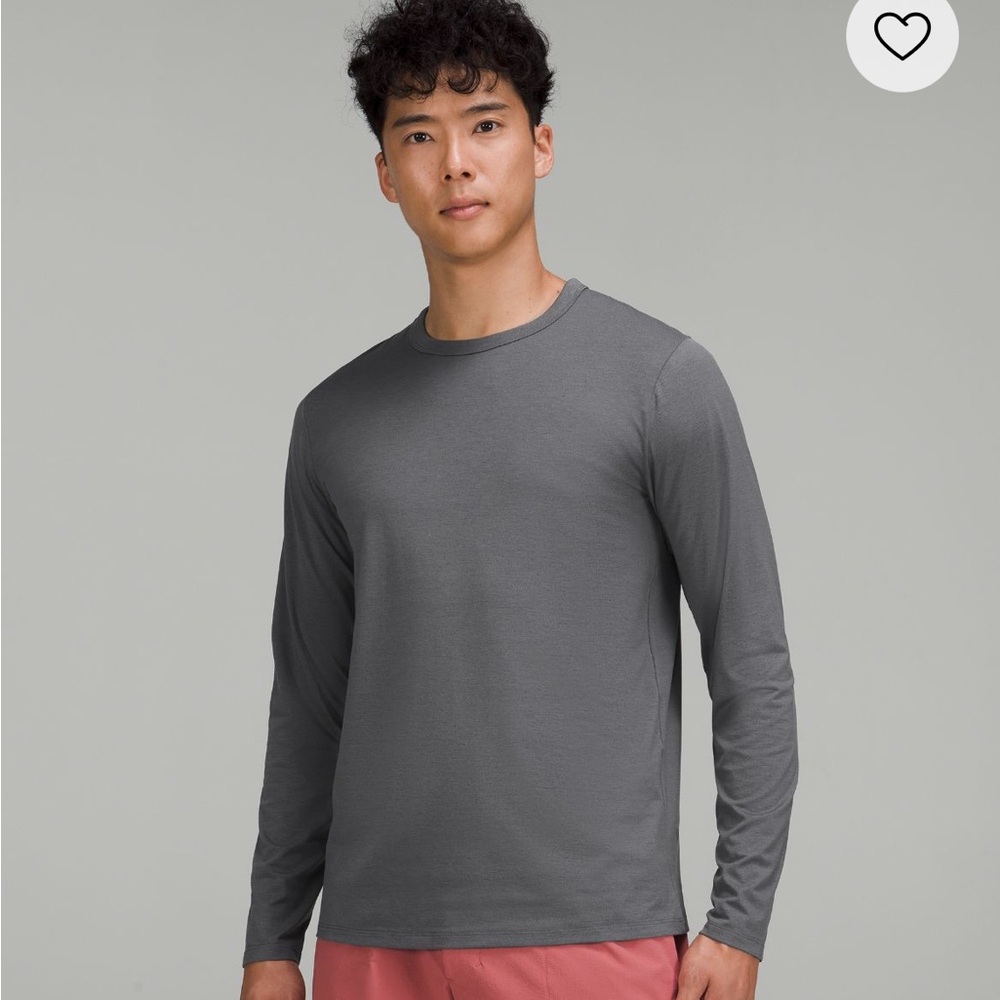 Lululemon The Fundamental Long Sleeve Shirt, Anchor, XXL